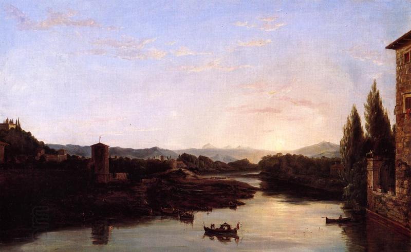 Thomas Cole View of the Arno China oil painting art